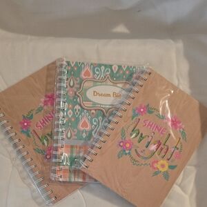 Dream Big and Shine Bright Notebooks - Multicolor